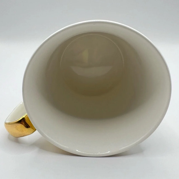 Grace's Teaware Flower Garden Mug Gold‎ Accent Handle. 12 oz. - Picture 6 of 7